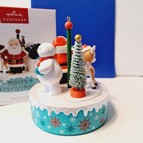 Hallmark Keepsake Christmas Ornament2023 Nostalgic Noel w Sound &Motion Ornament - Picture 3 of 11